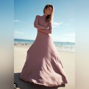 Free People Pink Maxi Dress